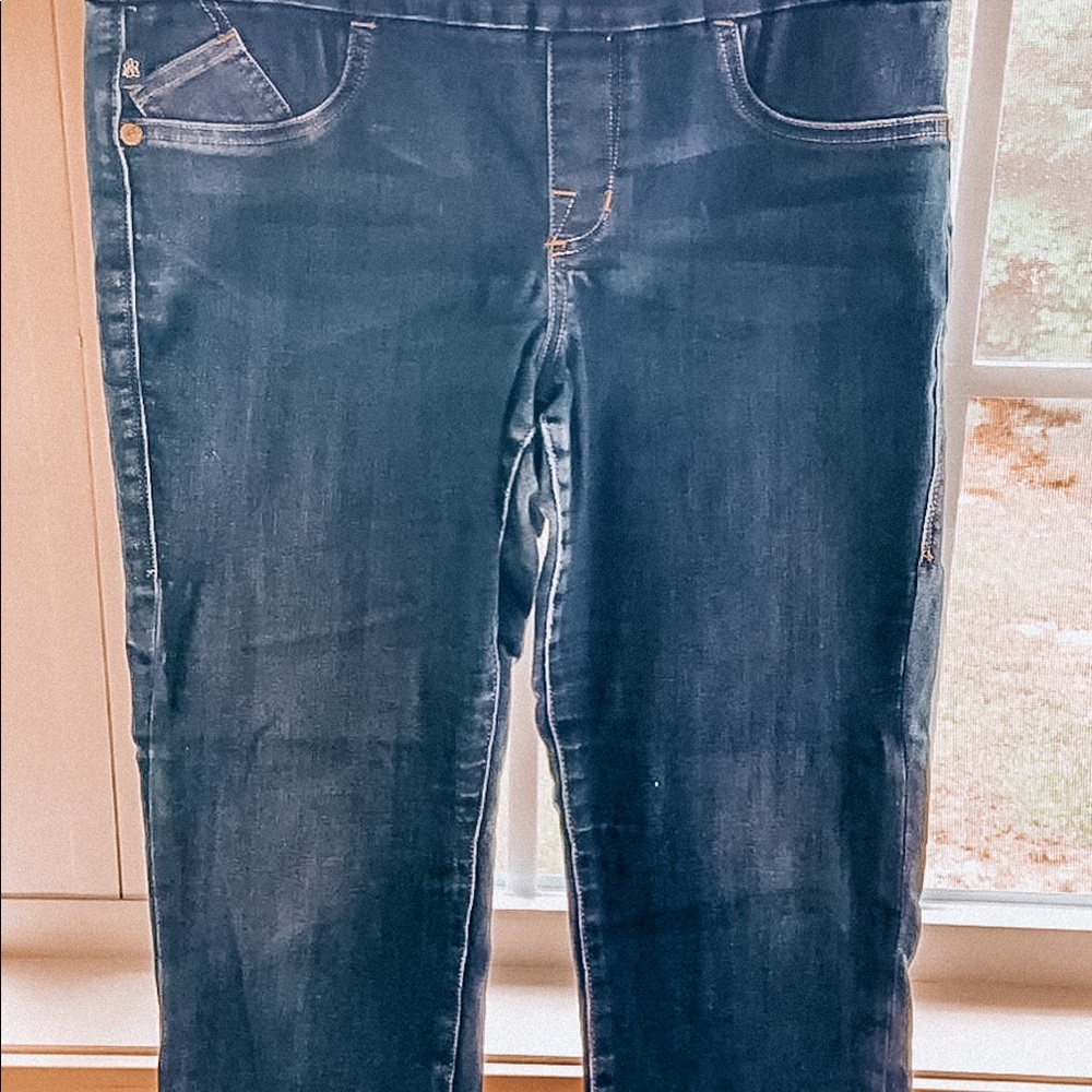 Rock & Republic Denim Jeans w/ Elastic Waist Band